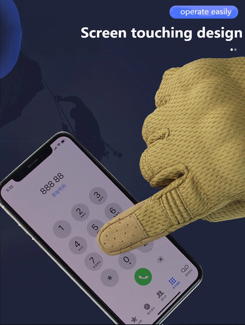 Уличные тактические перчатки армейские военные страйкбол Пешие прогулки