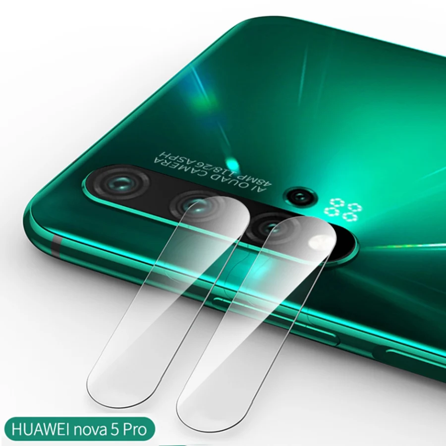 3 шт. стекло для Huawei Nova 5 Защитное Pro задняя камера Объектив Закаленное 5Pro|Защитные