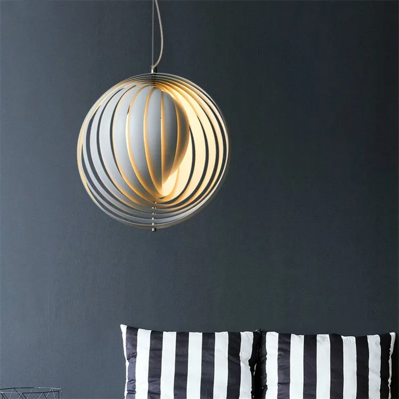 Современный Железный подвесной светильник Луна американские деревенские Ретро