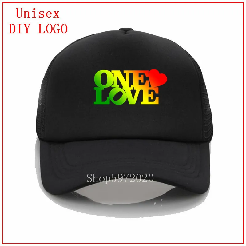 Женские Пляжные шапки One Love сетчатая бейсболка с конским хвостом для водителя