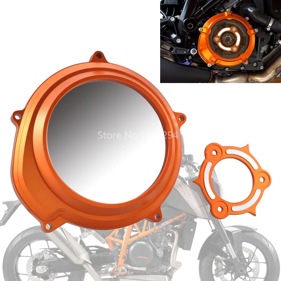 Прозрачный Чехол сцепления для мотоцикла KTM LC8 защита двигателя 1050 1090 1190 1290 ADV Adventure Superduke R GT