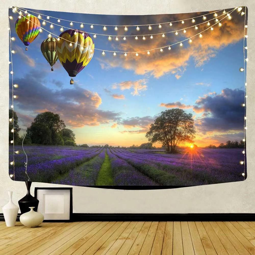 Итальянский Уличный настенный гобелен с принтом из полиэстера | Дом и сад