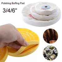 cotton polishing wheels 346 cloth buffing wheels grinder for gold silver jewelry metal wood polishing abrasive tools