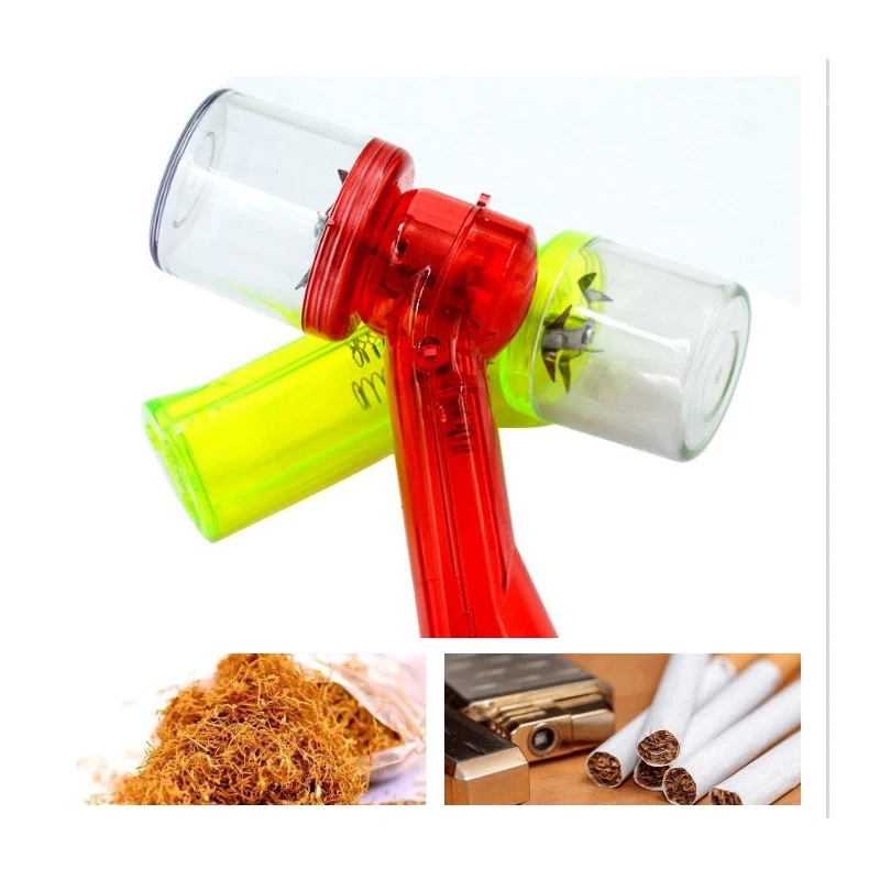 

Small Electric Tobacco Grinder Weed Chopper Grinders Cracker Smoke for Tobacco Chopper Plastic Tobacco Weed Herbal Grinders