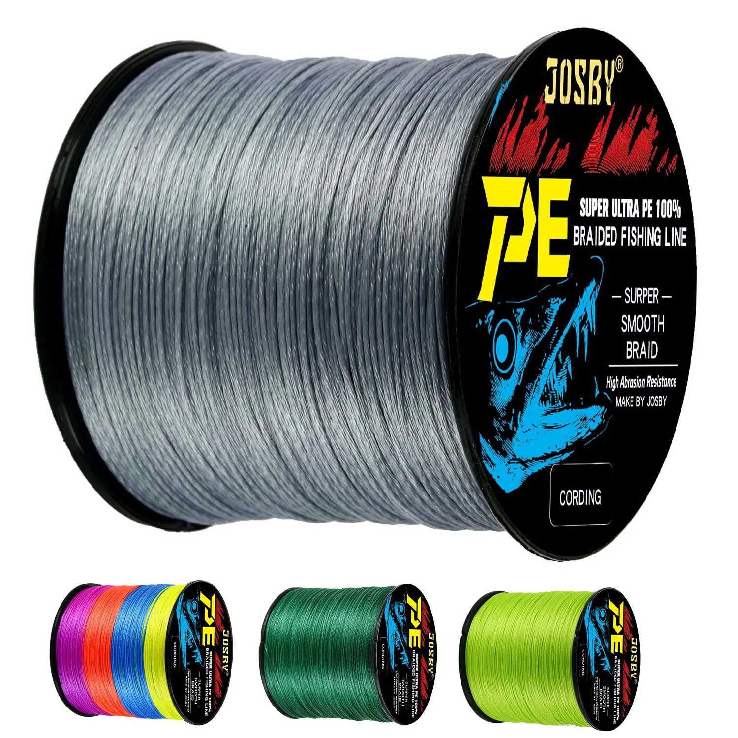 

9 Strand Japan Super Strong 100% PE Braided Fishing Line Saltwater Durable Multifilament Multicolor Weave Extreme 20LB-100LB