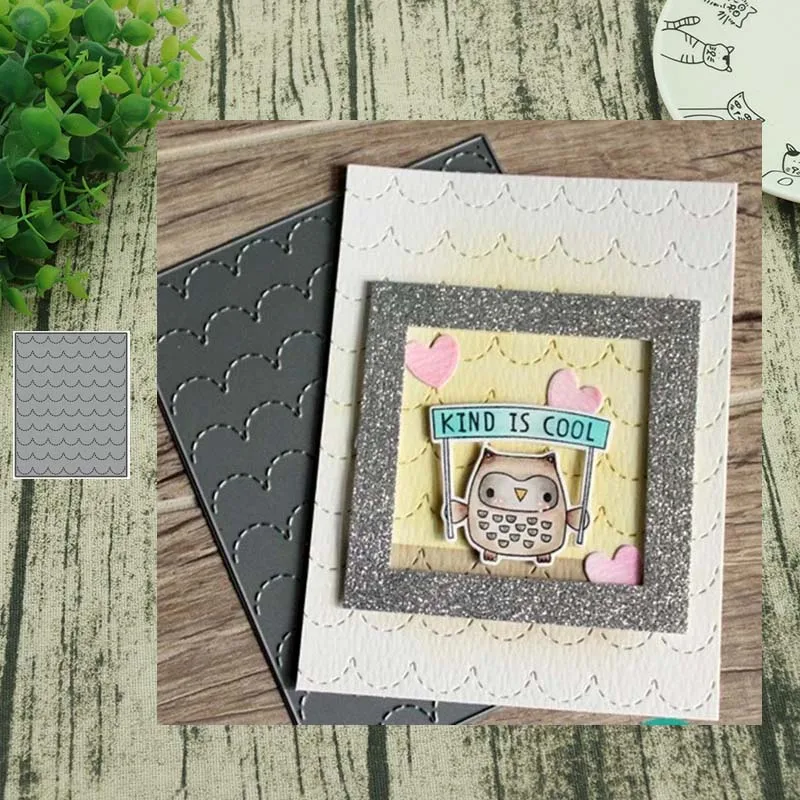 Металлические штампы covev для вырезания панели форма украшения скрапбукинга