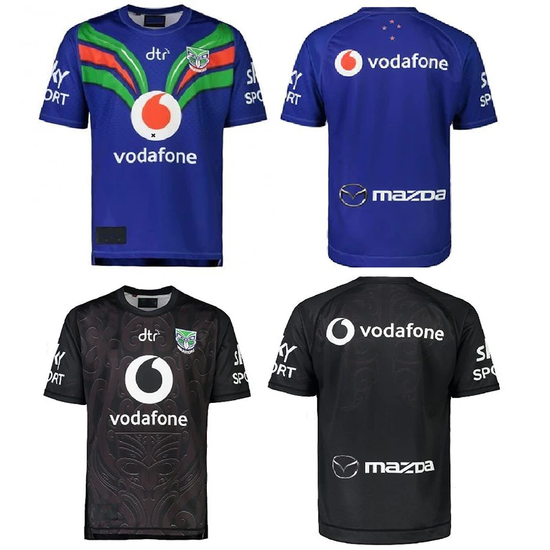

2021 New Zealand Warriors Rugby Home Away Football Clothes Men's Replica Jersey Sport Shirt Size: S-5XL