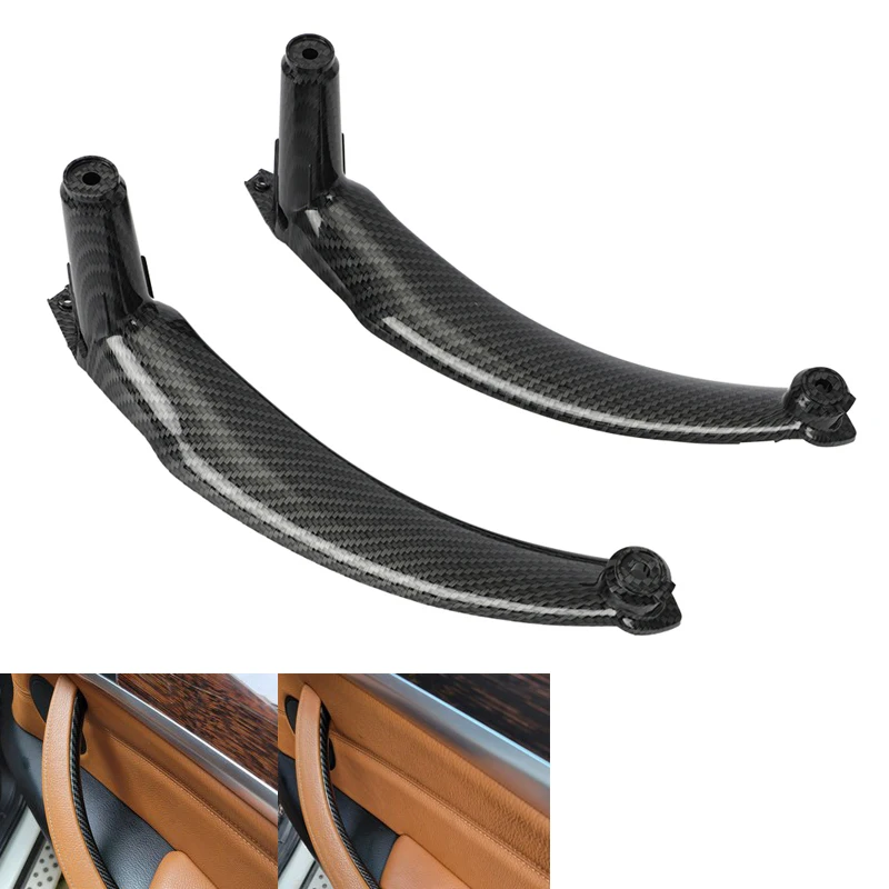 Подлокотник из углеродного волокна автомобильная левая и правая внутренняя
