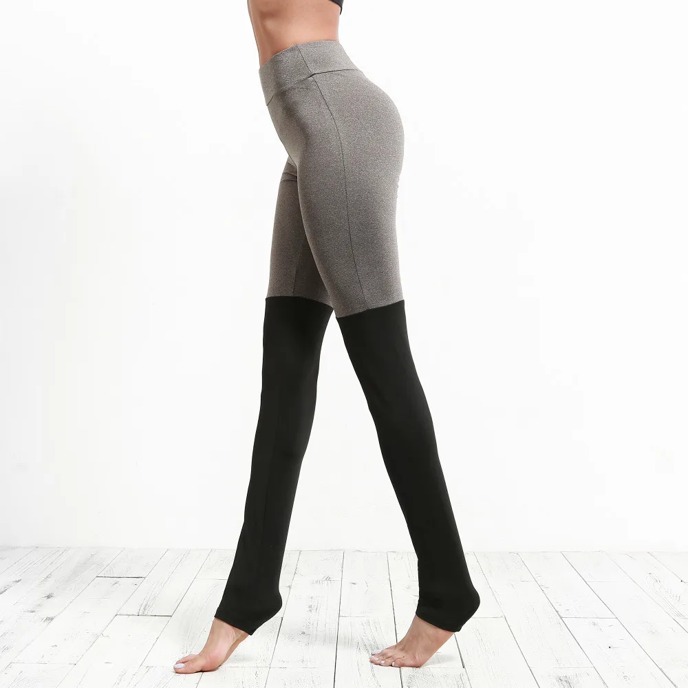 Новинка 2018 штаны пэчворк сексуальные женские для йоги набор фитнеса спортзала