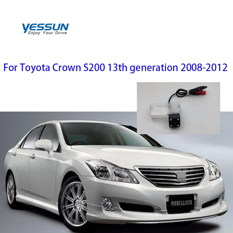 Камера номерного знака Yessun для Toyota Crown S200 13 е поколение 2008 2012 Автомобильная камера