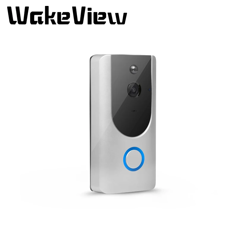 WakeView смарт WiFi видео дверной звонок камера 720P визуальный домофон Chime IR ночное