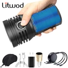 Светодиодный тактический фонарик XHP90.2, супер мощный супер-светфонарь льник со встроенным аккумулятором и зарядкой через USB, 3 режима, Ультраяркий светильник, 3 шт.