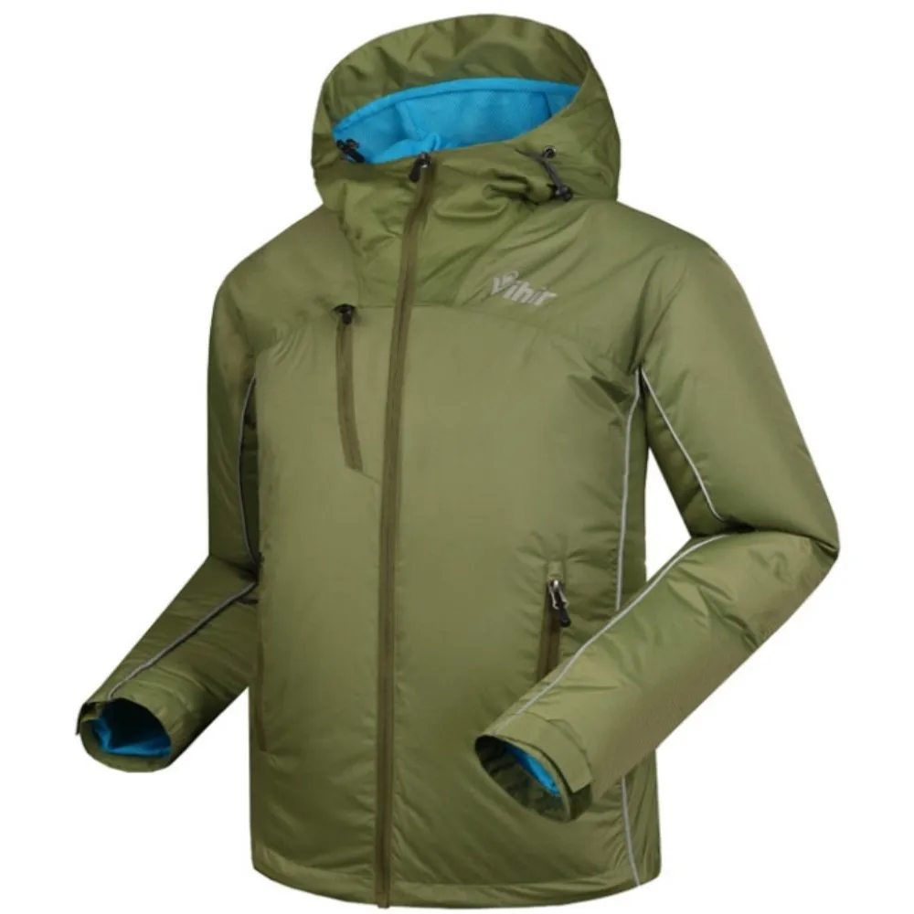 Легкая водонепроницаемая ветровка с капюшоном viформате дождевик куртка для