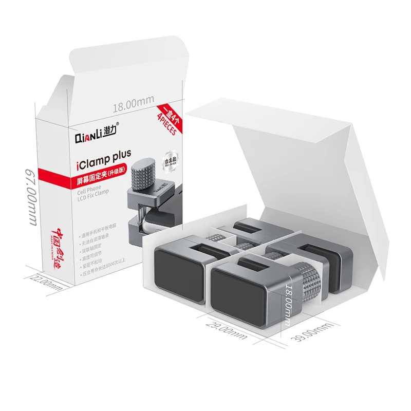 4pcslot adjustable cell phone lcd fix clamp metal clip fixture for iphone ipad samsung tablet mobile phone repair tools free global shipping