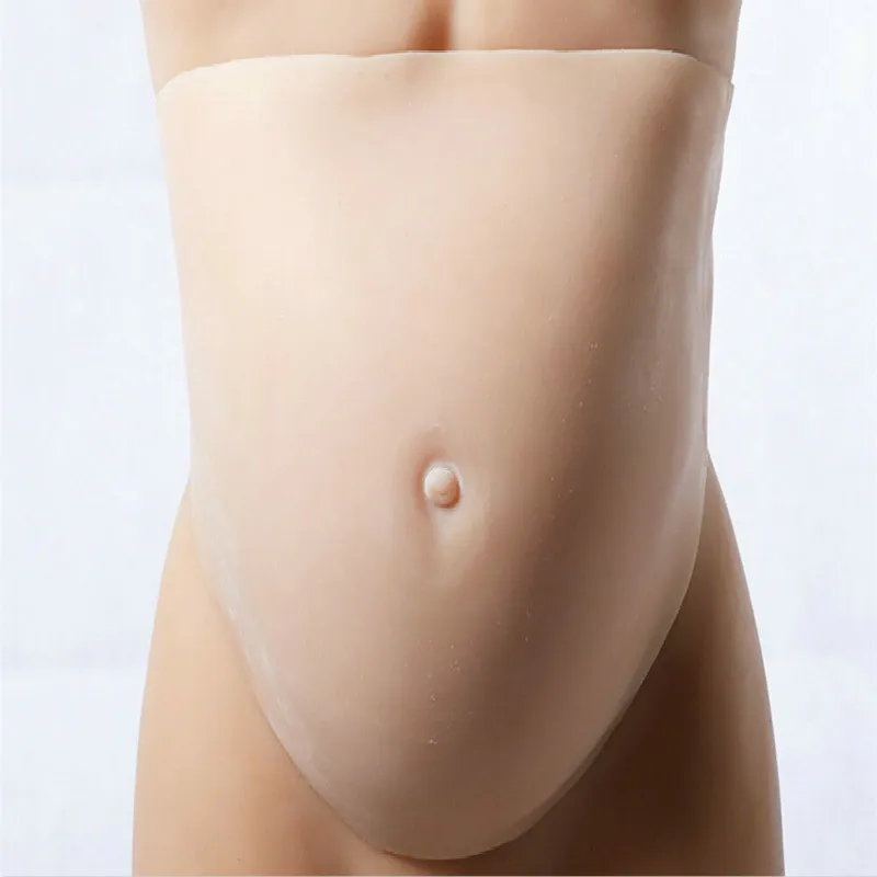 Pregnant Belly Pad Tummy FULL SILICONE New Design 3 Sizes Hollow Props Weight Lighter Without Velcro | Женская одежда