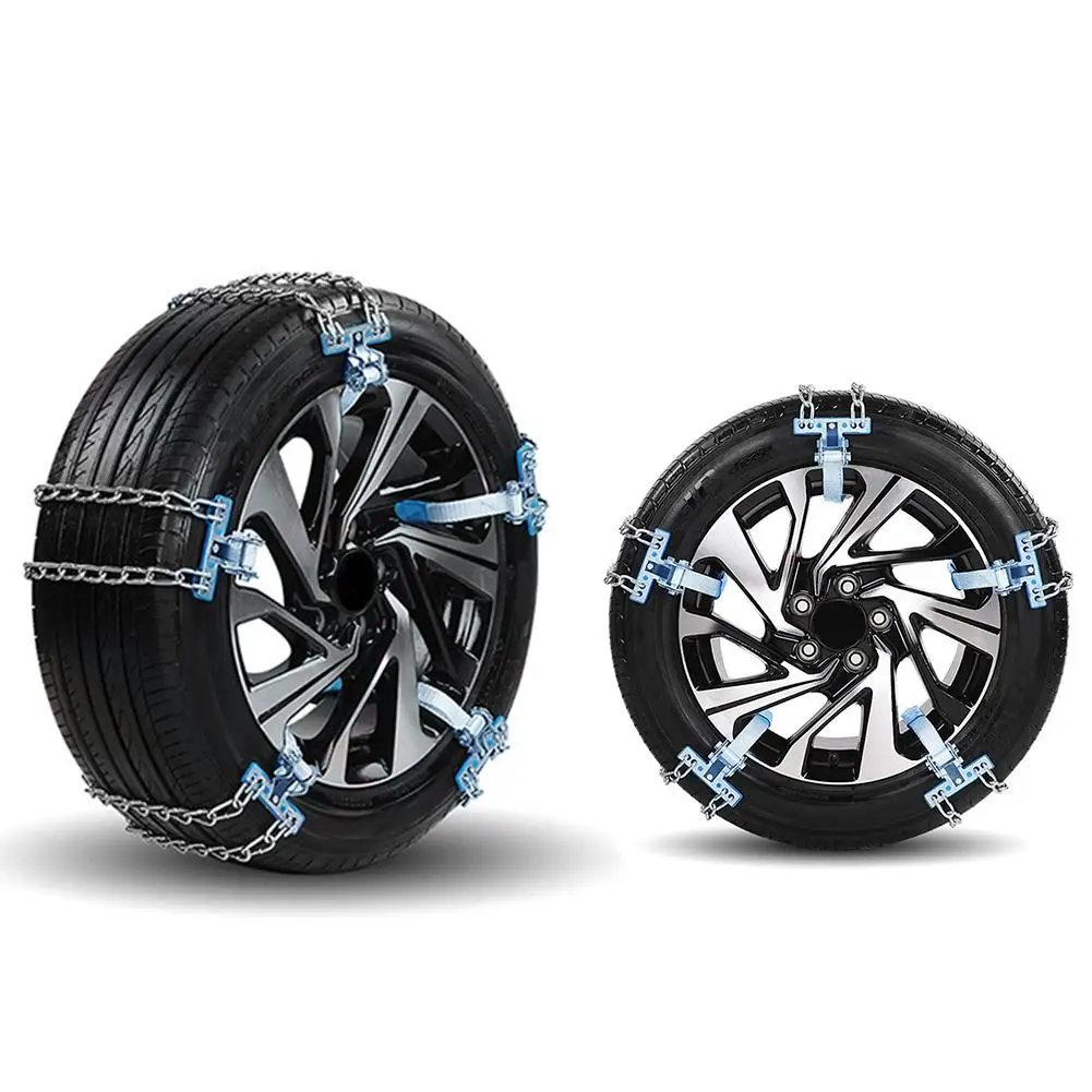 

Winter Car Tire Snow Chain Low Temperature And Wear Resistant Universal Snow Chain Suitable For Ice/Snow/Sand/Mud Road