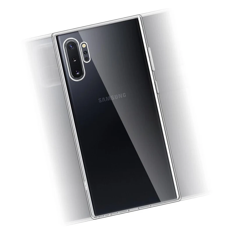 Для samsung Galaxy Note 10 Plus чехол S10 S11 тонкий прозрачный ТПУ силиконовый прозрачный мягкий чехол для samsung Note 10+ чехол для телефона