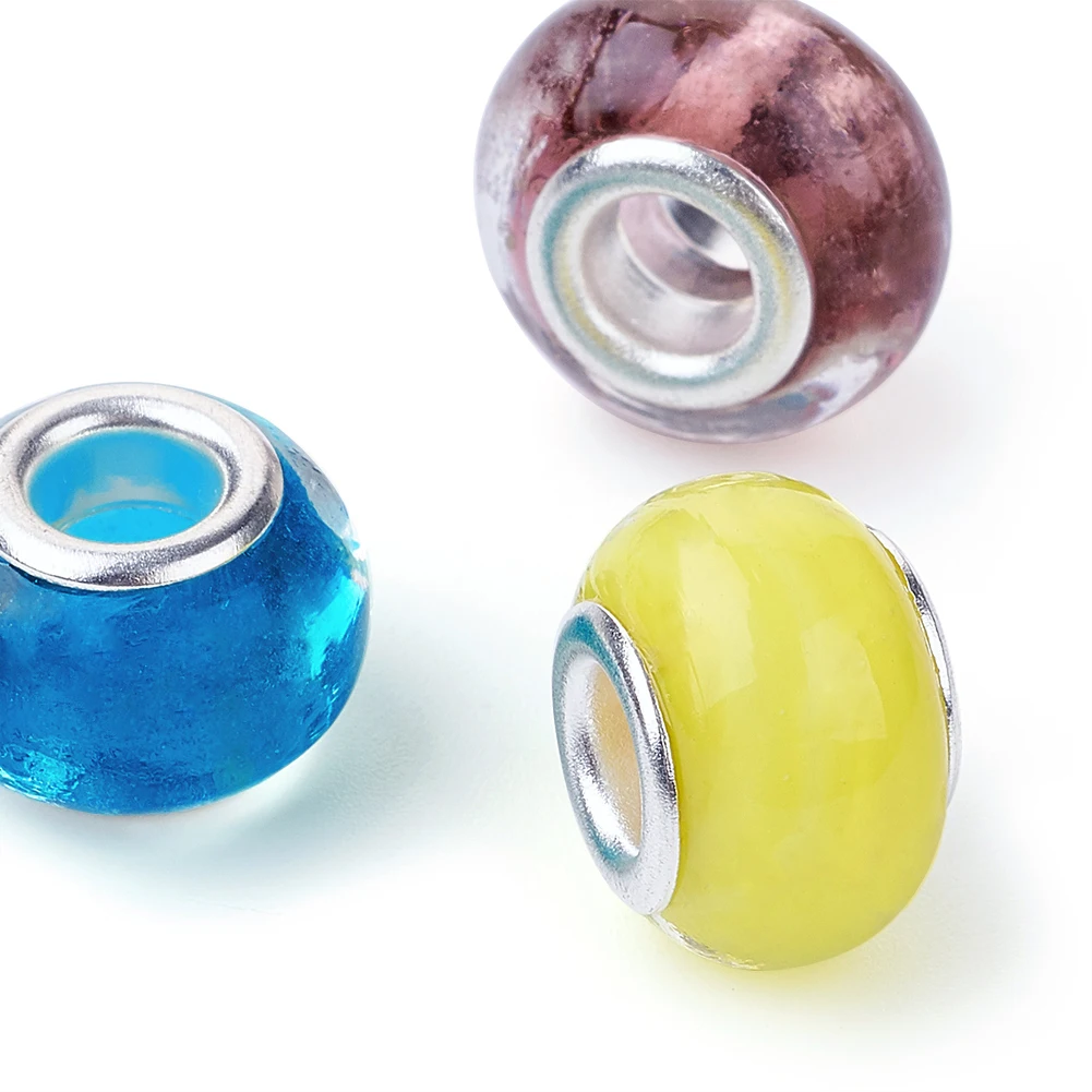 100 шт. светящиеся ожерелья ручной работы в европейском стиле | Украшения и