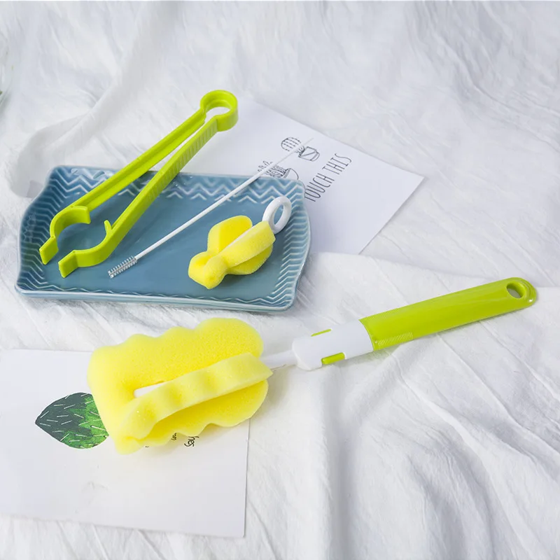 WOWSHINE 4 шт набор щеток для чистки многофункциональный чашки бутылочки кормления