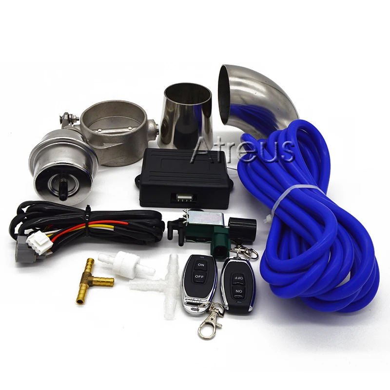 Комплект регулирующих клапанов выхлопных газов вырез 51 мм 63 76 Закрытая Труба с