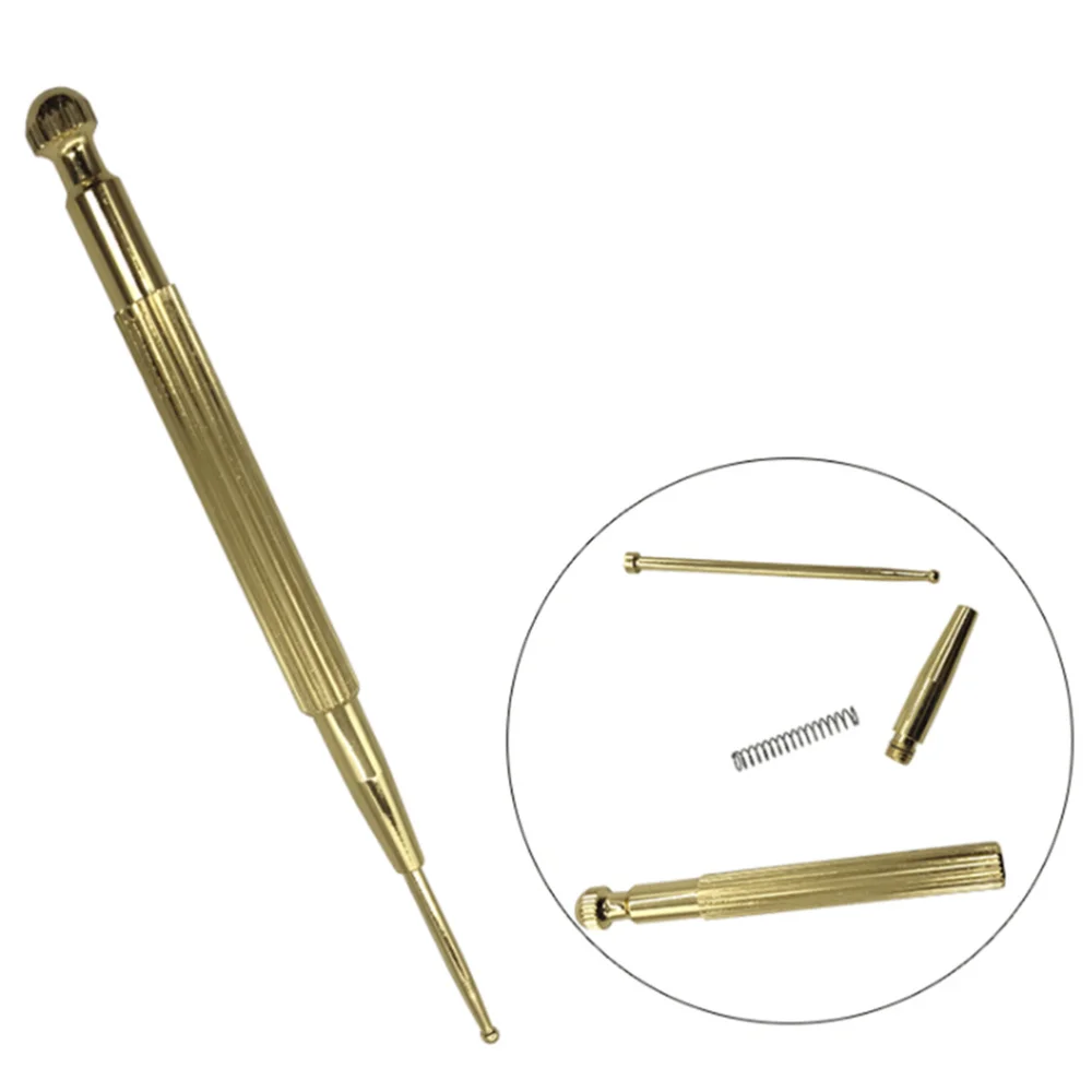 

Ear Acupuncture Point Probe with Built-in Spring Body Stimulator Acupressure Pen