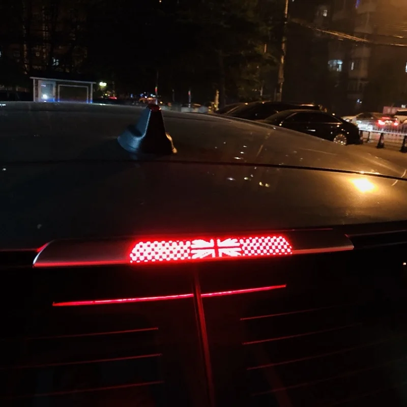 Задний тормозной фонарь наклейка с высоким креплением стоп сигнал крышка лампы