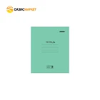 Тетрадь ПИФАГОР обложка, 12 л. ЗЕЛЁНАЯ офсет 2 ЭКОНОМ, клетка с полями, 104984