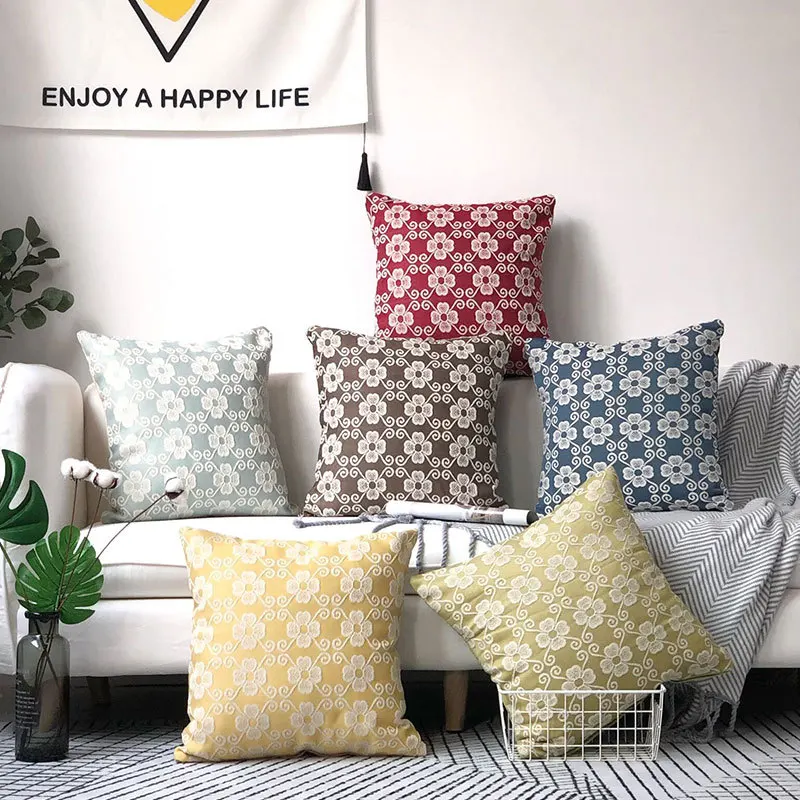 Наволочка с геометрическим рисунком чехол для подушки в Европейском стиле