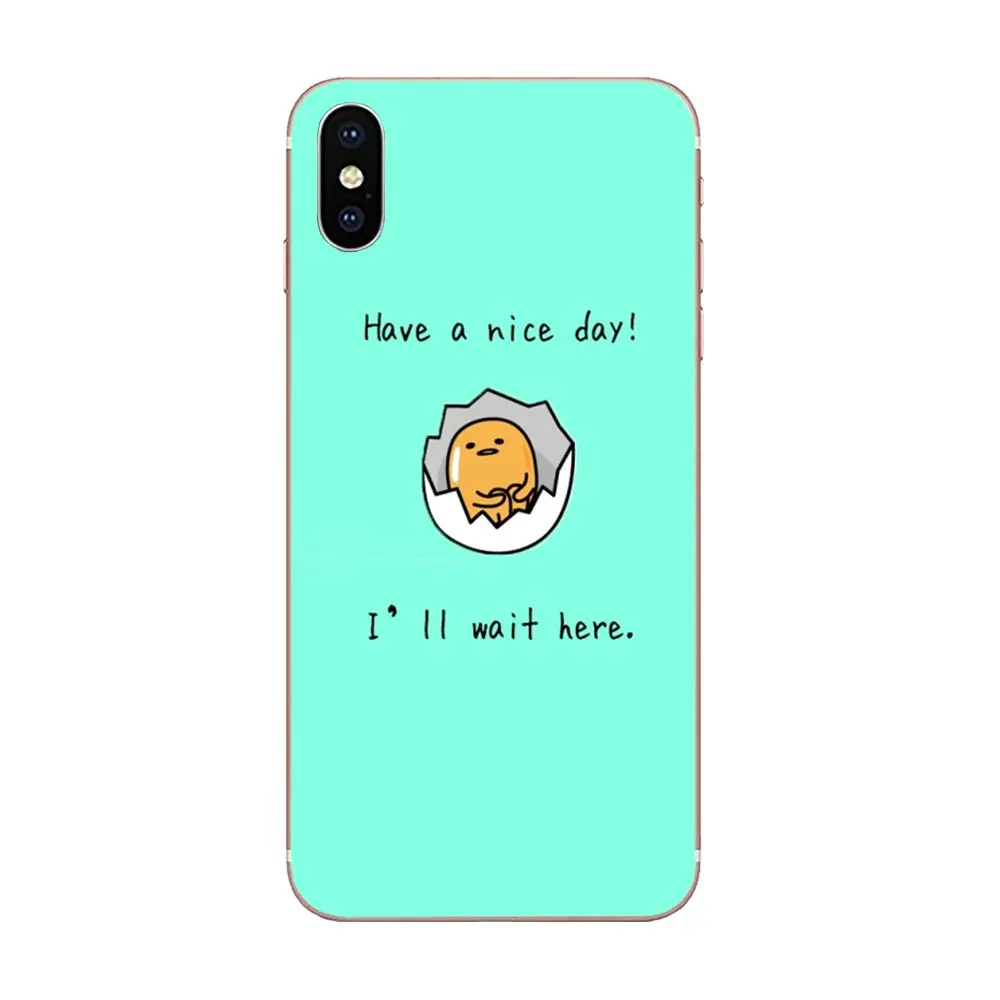 Для Xiao mi 3 4 4C 4i 5 5s 5X6 6X8 SE Pro Lite A1 Max x 2 Note TPU чехол для мобильного телефона Cute Gudetama Lazy Egg