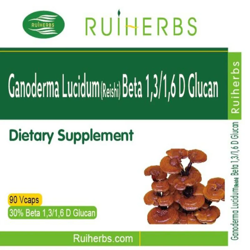 

3Bottles Reishi Extract 30% Beta 1,3D Glucan Capsule (270Counts) Ganoderma Lucidum Extract Immune System Support