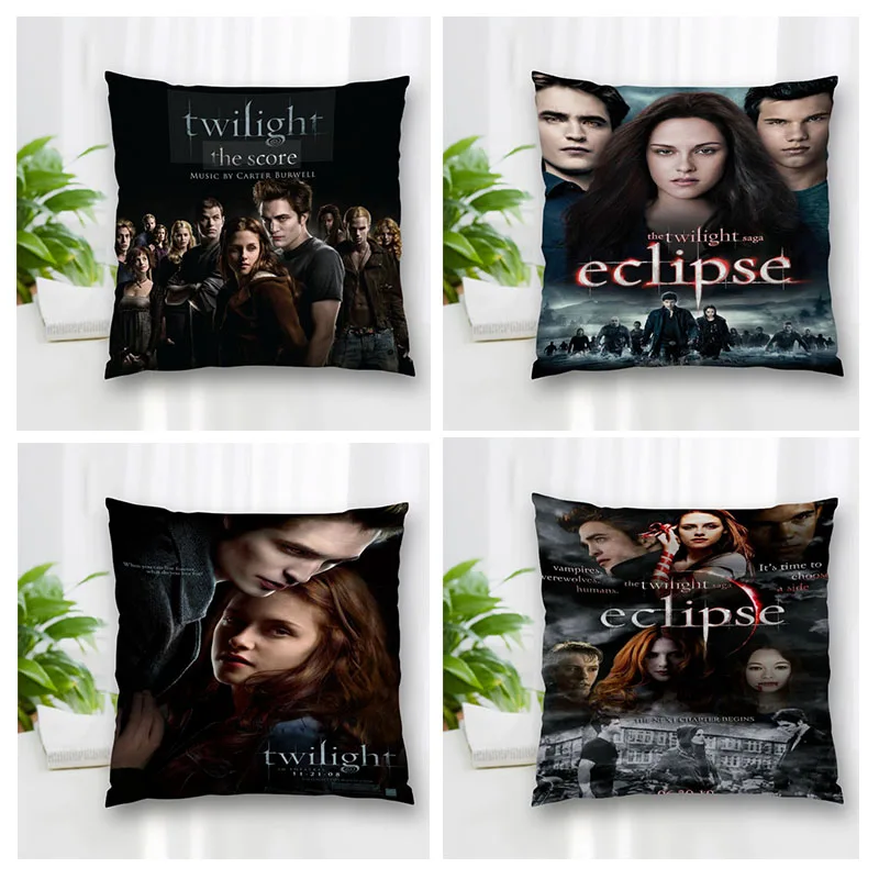 

Custom The Twilight Saga Pillowcase With Zippered Bedroom Home Office Decorative Pillow Sofa Pillowcase Cushions Pillowcover