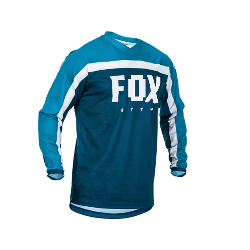 

Long Sleeve Bike Jersey Mtb Jersey HTTP FOX Motocross JerseyDirt Bike Downhill Jersey Cycling Jersey Men cycling jersey Knitted