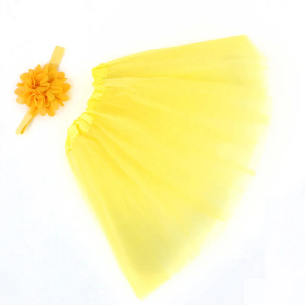TELOTUNY Baby Girls Infant Newborn Tutu Short Skirts Lace Floral Skirt Headband Set | Мать и ребенок