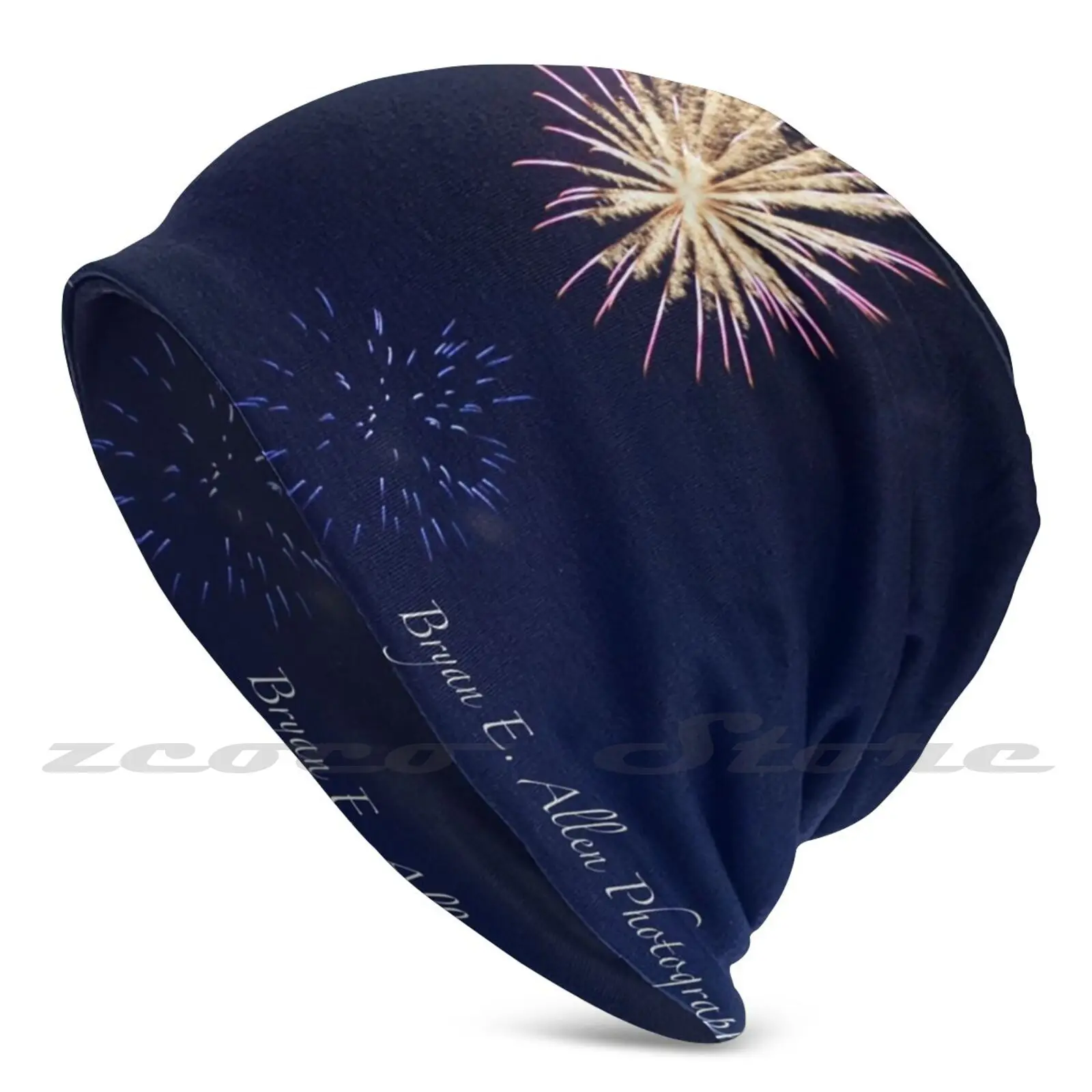 

Fireworks In Maryland Knit Hat Hedging Cap Soft Elasticity Outdoor Sports Leisure Fireworks Maryland