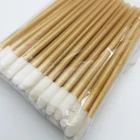 50 шт.упак. одноразовая кисть для губ кисти для макияжа ручка помада палочки с кисточкой для туши очистка косметических кистей аппликаторы для макияжа