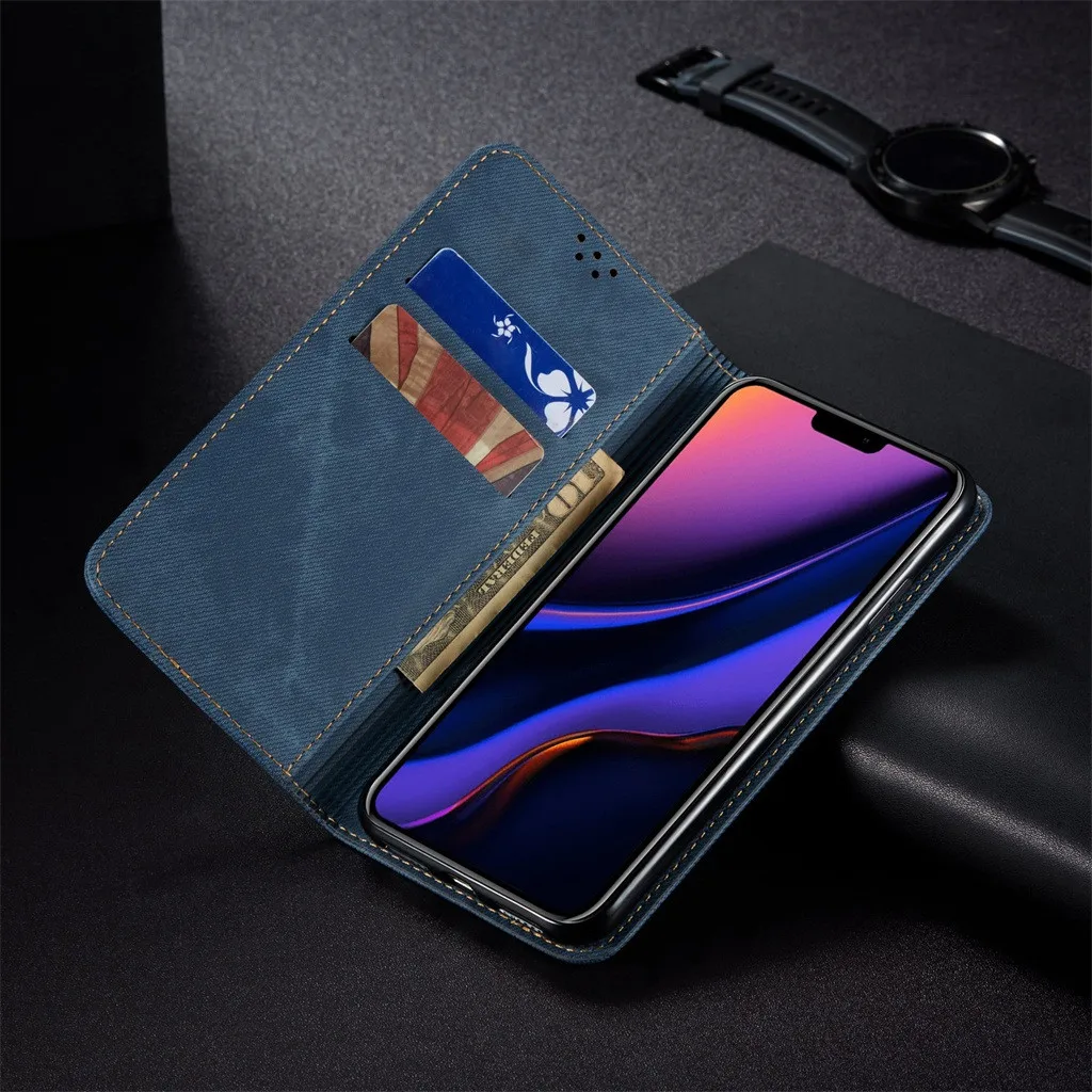 Чехол для мобильного телефона из ТПУ и ткани (холщовый дизайн) iPhone 11 чехлы