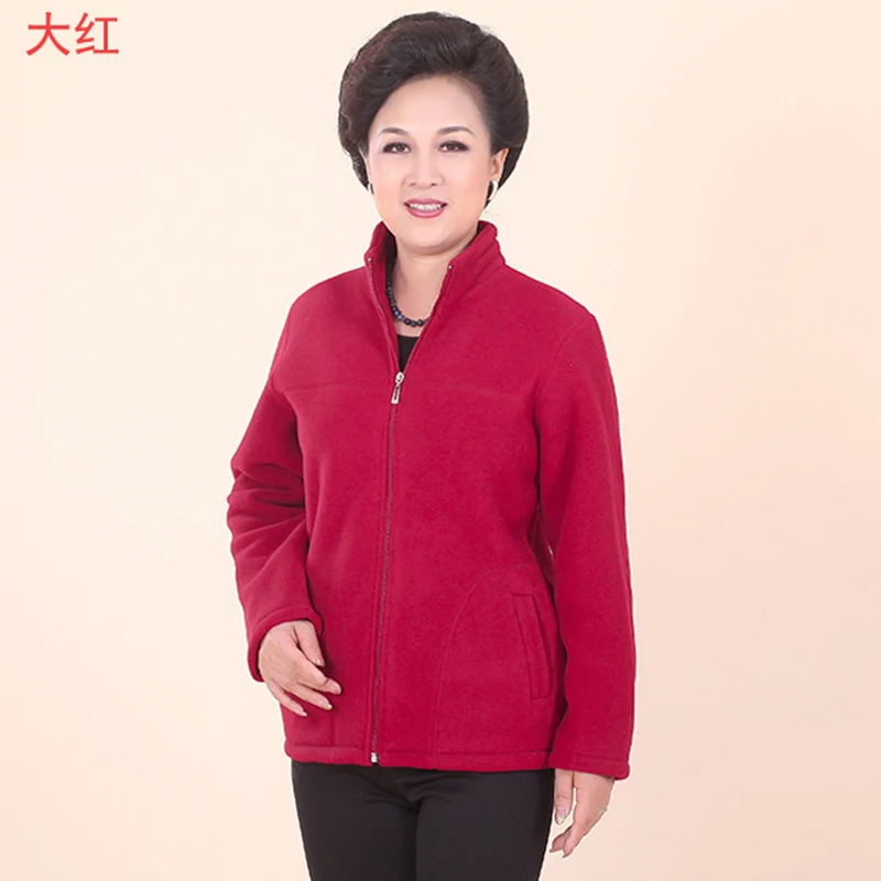2021 Весенняя женская куртка размера плюс флисовое хлопковое пальто на молнии с