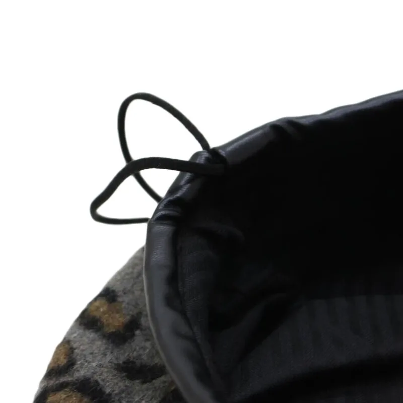 Осенне зимние Шапки береты шапка для женщин Модный берет с леопардовым принтом