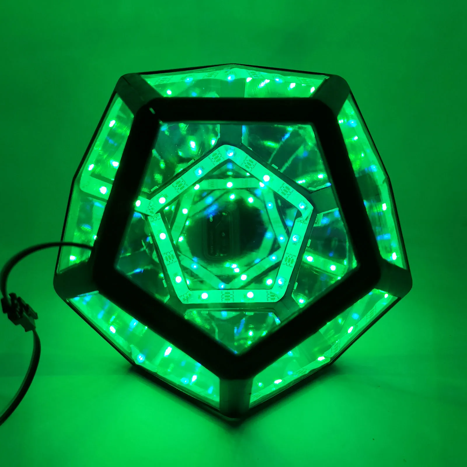 

Бесконечный додекадрон, креативный 3D ночной светильник, светодиодный спиральный художественный светильник, научная фантастика, светильни...