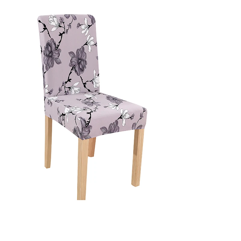 

Печатные Эластичные чехлы на кресла стул снимается и стирается стрейч Южной туманный дождь банкета Обеденная крышка