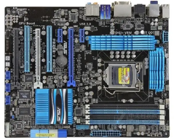 Billig Asus P8Z68-V PRO DDR3 LGA 1155 Desktop Motherboard Z68 Für I3 I5 I7 Cpu 32GB SATA3 USB2.0 USB3.0 ATX Motherboards Kostenloser Versand