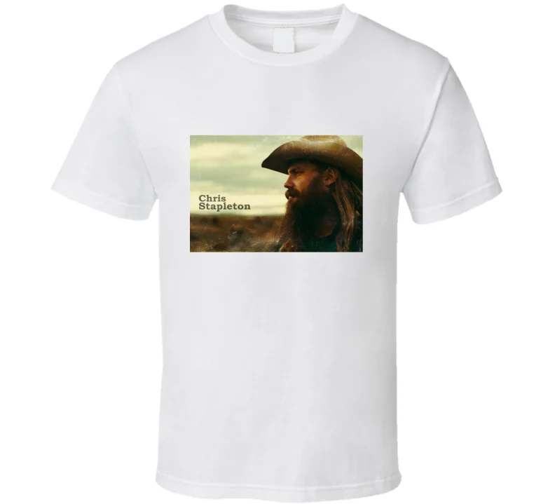 Мужская Футболка Chris Stapleton футболка женская | одежда