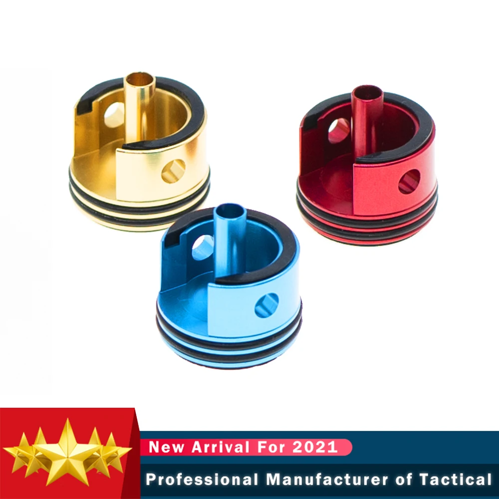 Набор головок цилиндров для страйкбола AEG M4 Gel Blaster Ver.2/Ver.3 из алюминиевого сплава