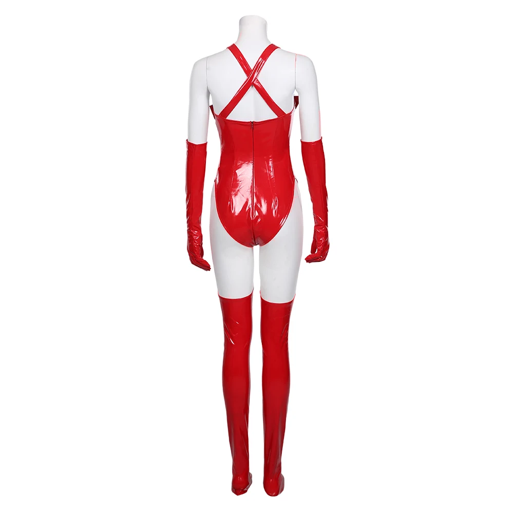 Костюм для косплея WandaVision2020 Сексуальная Wanda Maximoff Scarlet Witch Uniform | Тематическая