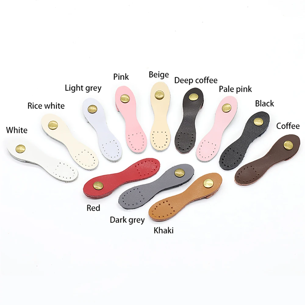 5pcs/Lot DIY Handmade Wallet Purse Hasp Buttons Clasp for Handbag Card Pack Clutch Bag Buckle Crafts Genuine Leather KZ0039