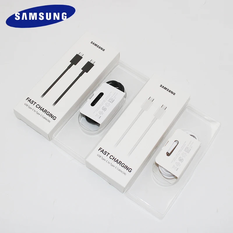 Оригинальный кабель Samsung USB Type C к PD шнур для быстрой зарядки Galaxy S20FE S20 Note20 Ultra Note 10
