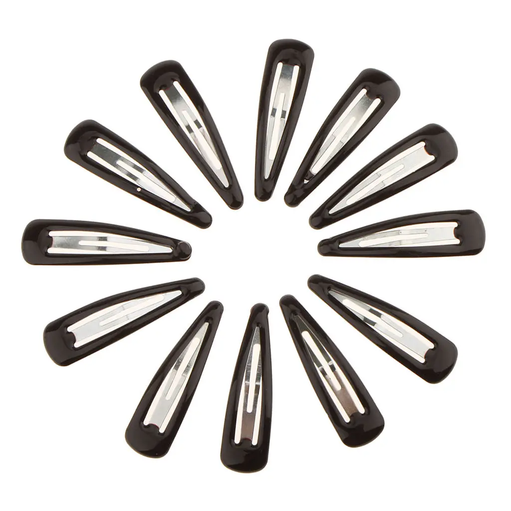 12 Pieces Acrylic Clips Clamps for Hair Decoration Styling DIY Design Skin Color | Красота и здоровье