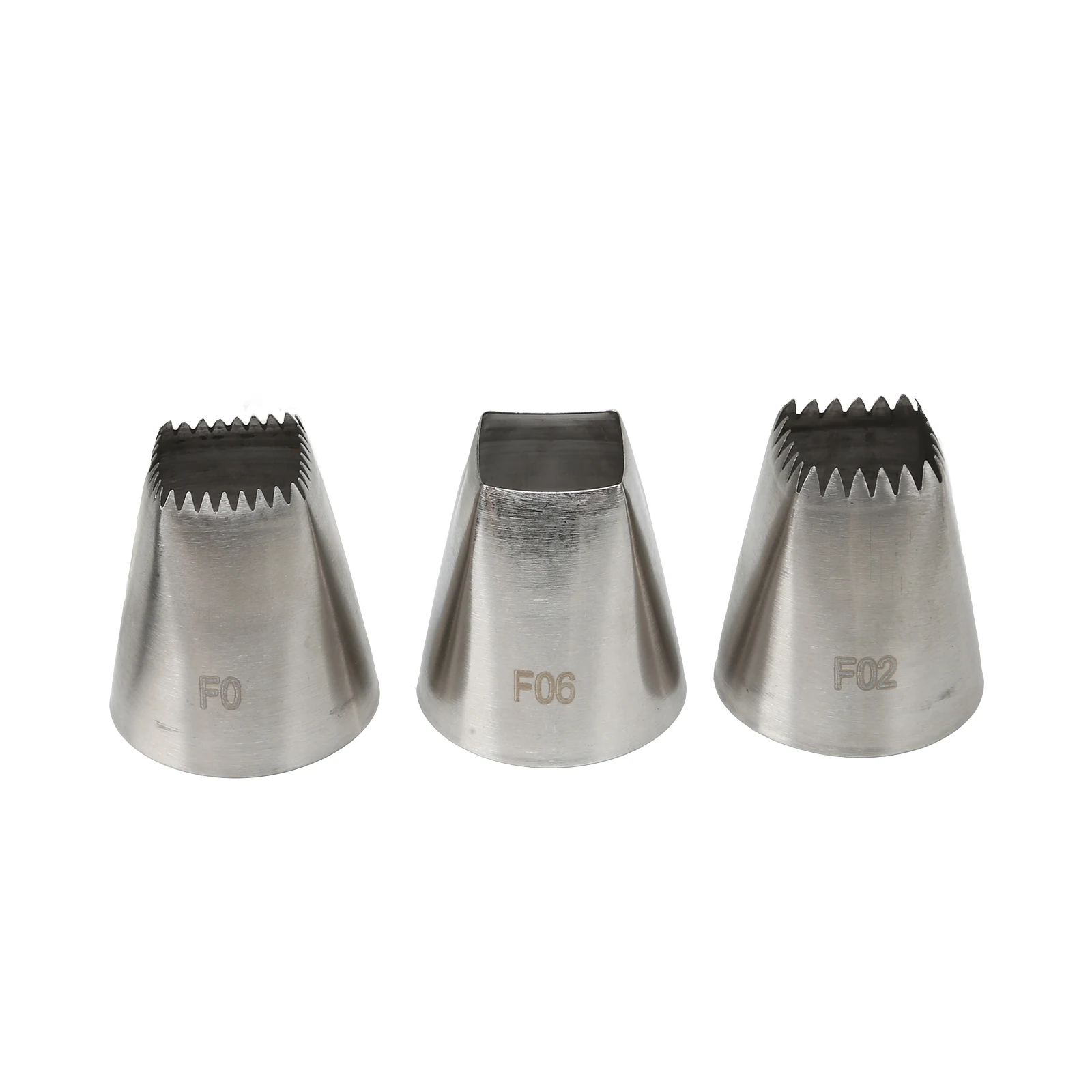 3 шт. кондитерские насадки из нержавеющей стали|Наборы кондитерских насадок| |