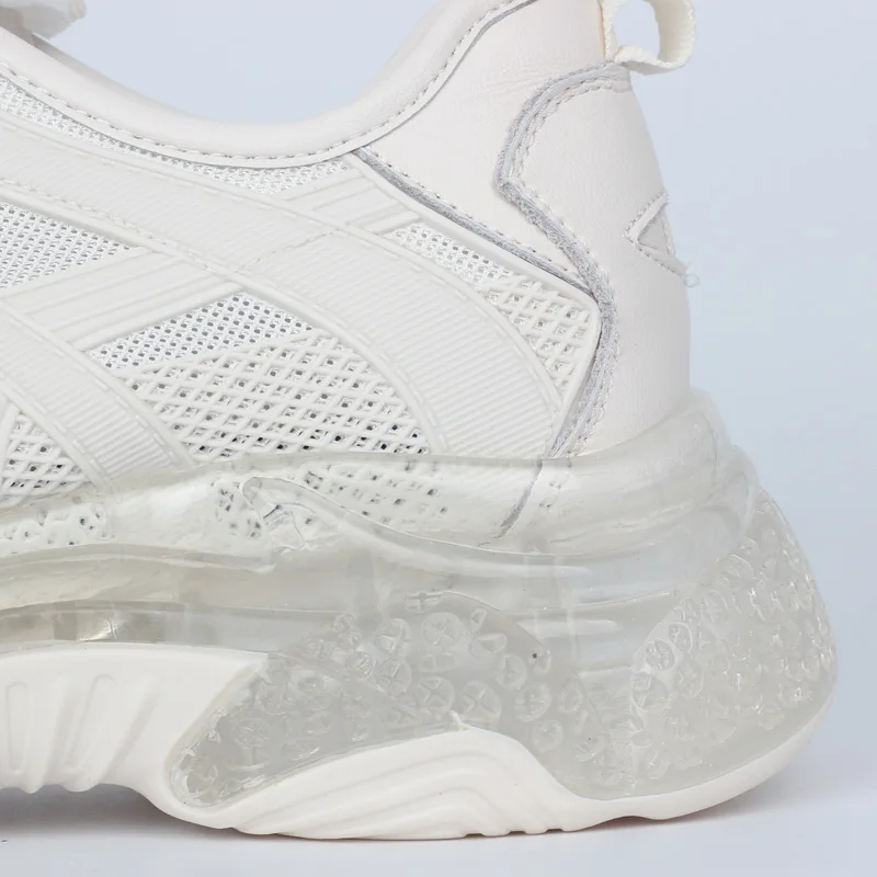 Женские массивные кроссовки Вулканизированная подошва повседневная обувь для