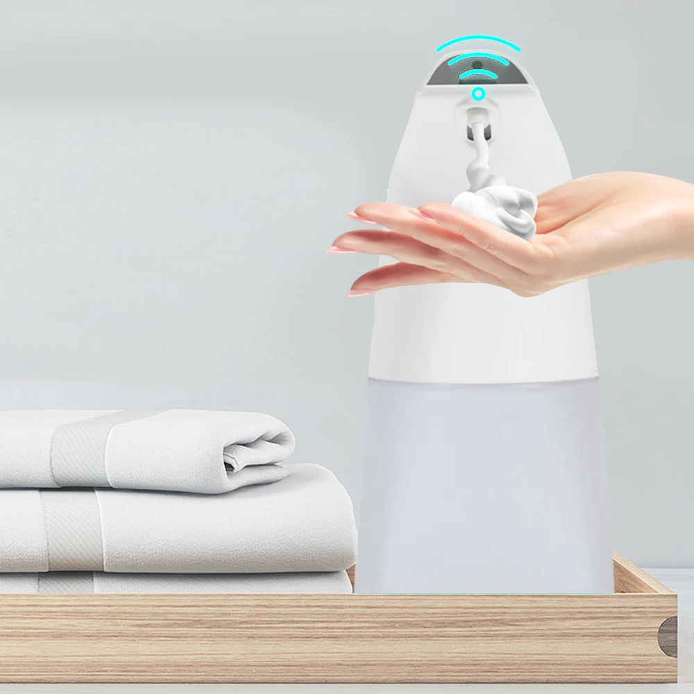 

250ml Automatic Soap Liquid Dispenser IR Touchless Handsfree Bathroom Kitchen